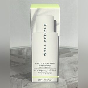 Well People Plant Powderfoliant Renewing Charcoal Exfoliating 1.06oz